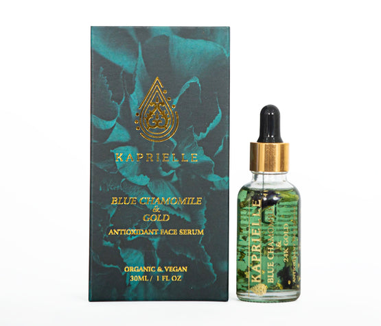 BLUE CHAMOMILE & GOLD ANTIOXIDANT FACE SERUM